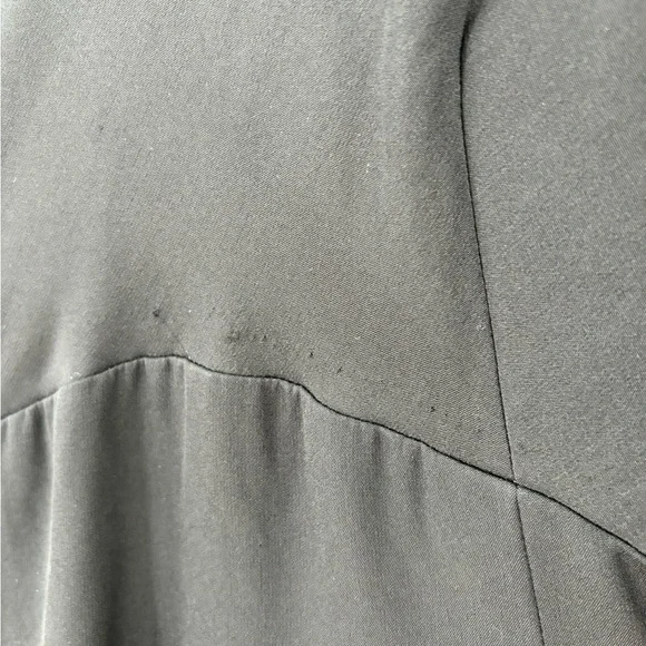 Vintage 1960s Teal Traina Dress Black Mod Unique Collectible Minimal Monochrome - Picture 16 of 16